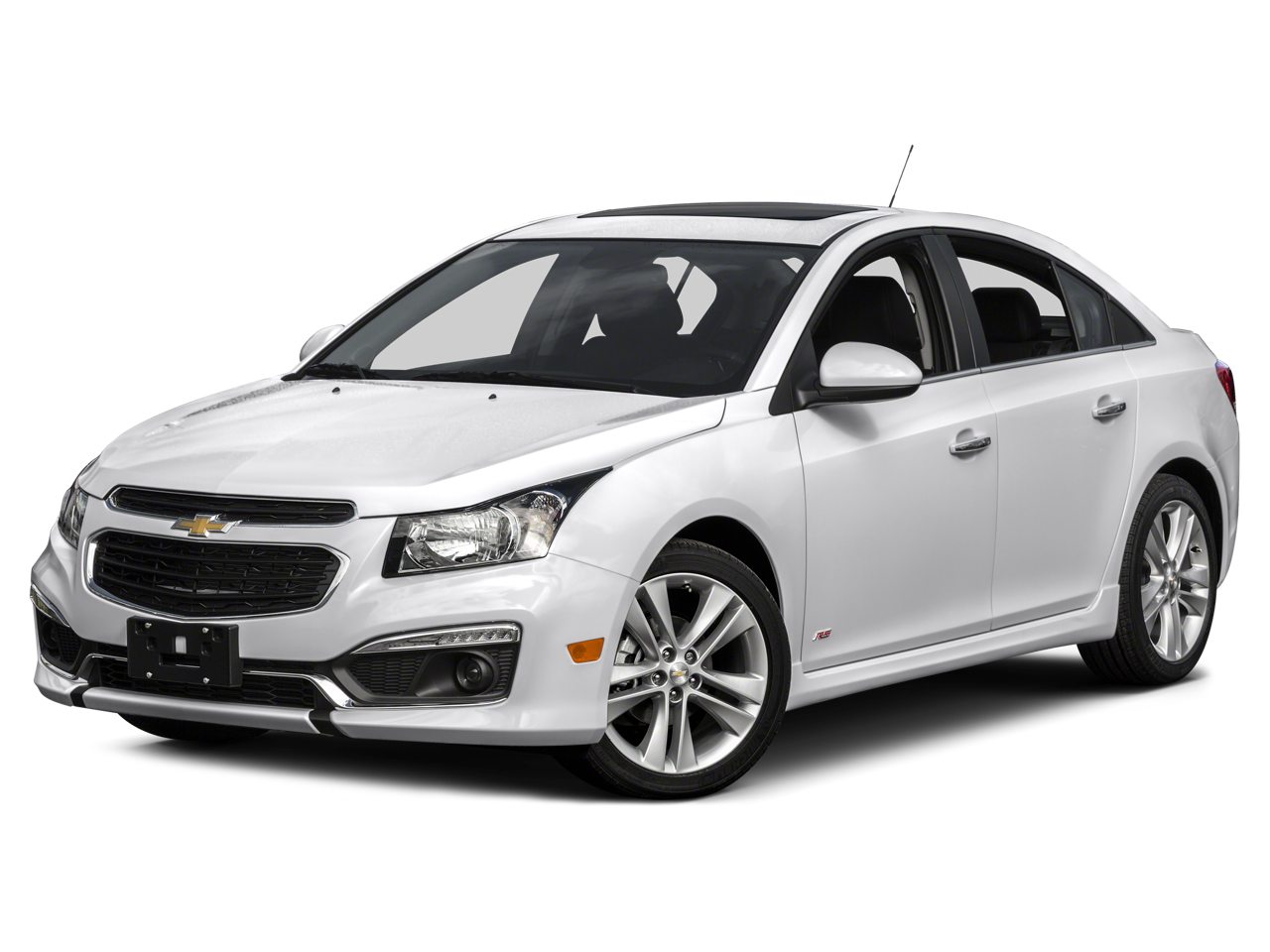 2015 Chevrolet Cruze LS in Blue Ray Metallic — front three-quarter view